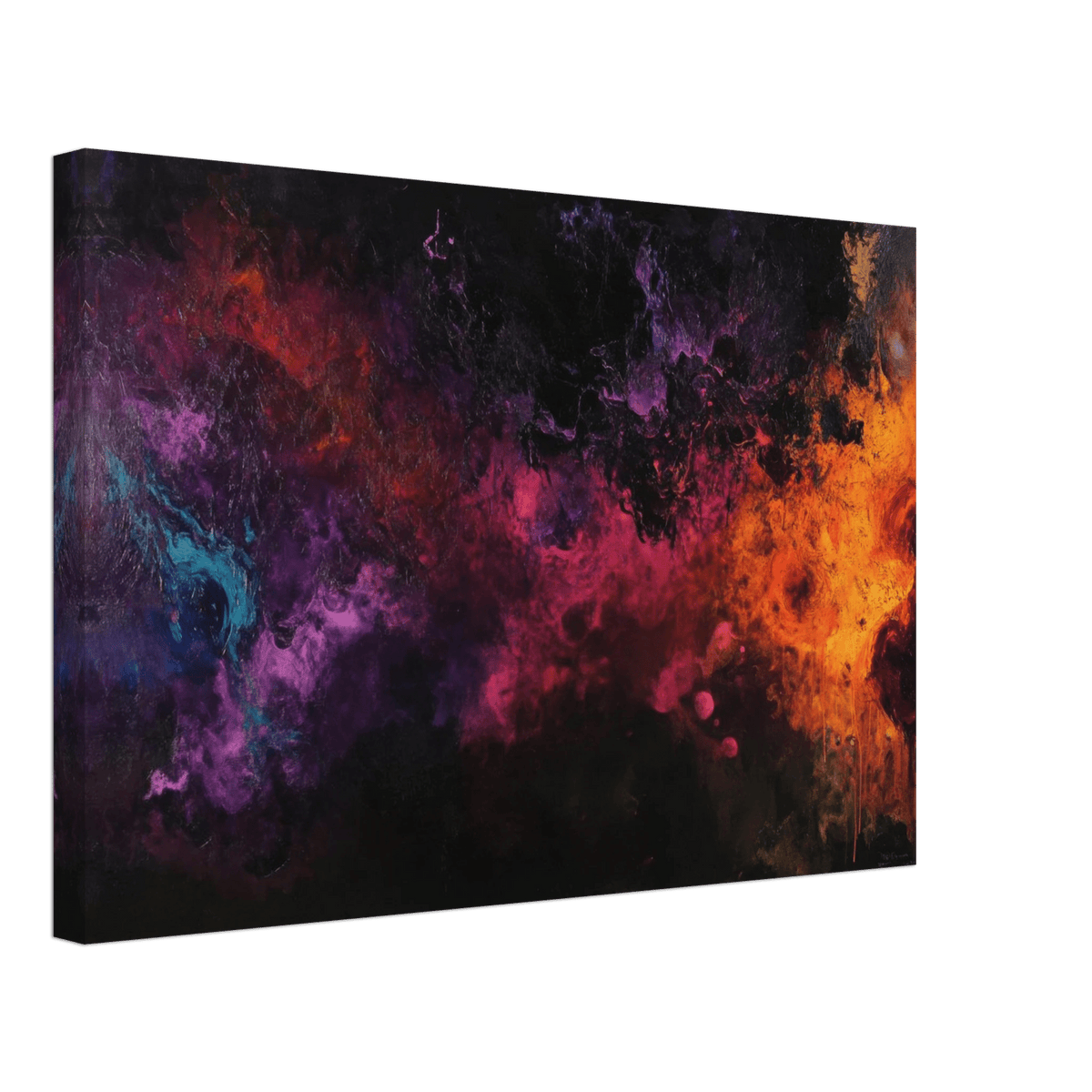 Chromatic Abyss A dark infinite void punctured 2 - Shop Ai Art WebShop - Digital Art online Store