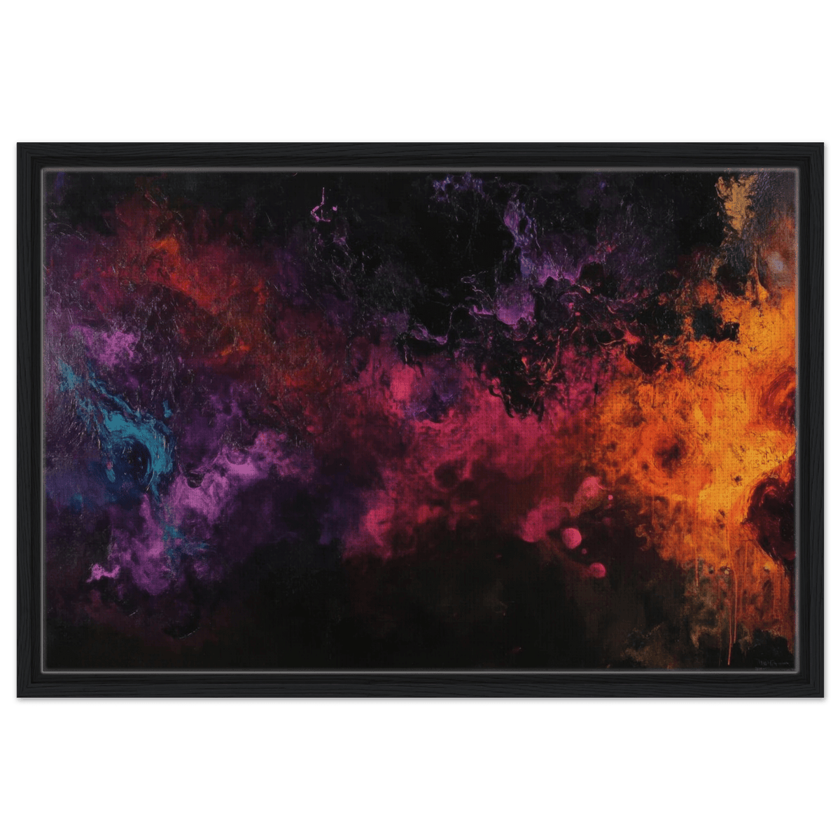 Chromatic Abyss A dark infinite void punctured 2 - Shop Ai Art WebShop - Digital Art online Store