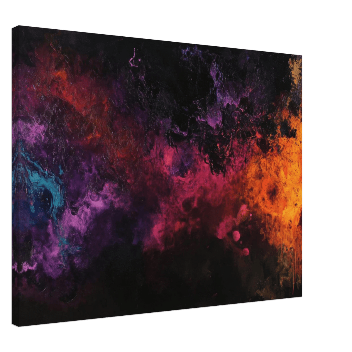Chromatic Abyss A dark infinite void punctured 2 - Shop Ai Art WebShop - Digital Art online Store
