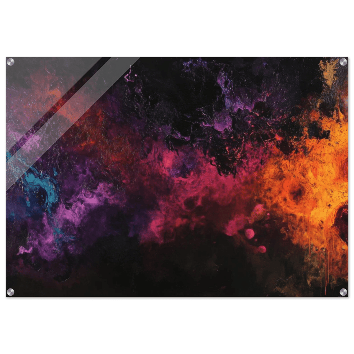Chromatic Abyss A dark infinite void punctured 2 - Shop Ai Art WebShop - Digital Art online Store