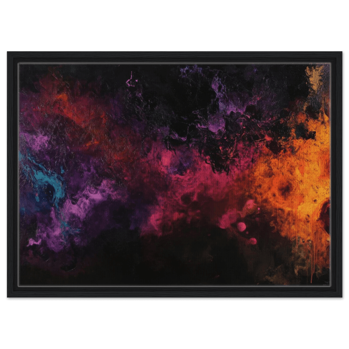 Chromatic Abyss A dark infinite void punctured 2 - Shop Ai Art WebShop - Digital Art online Store