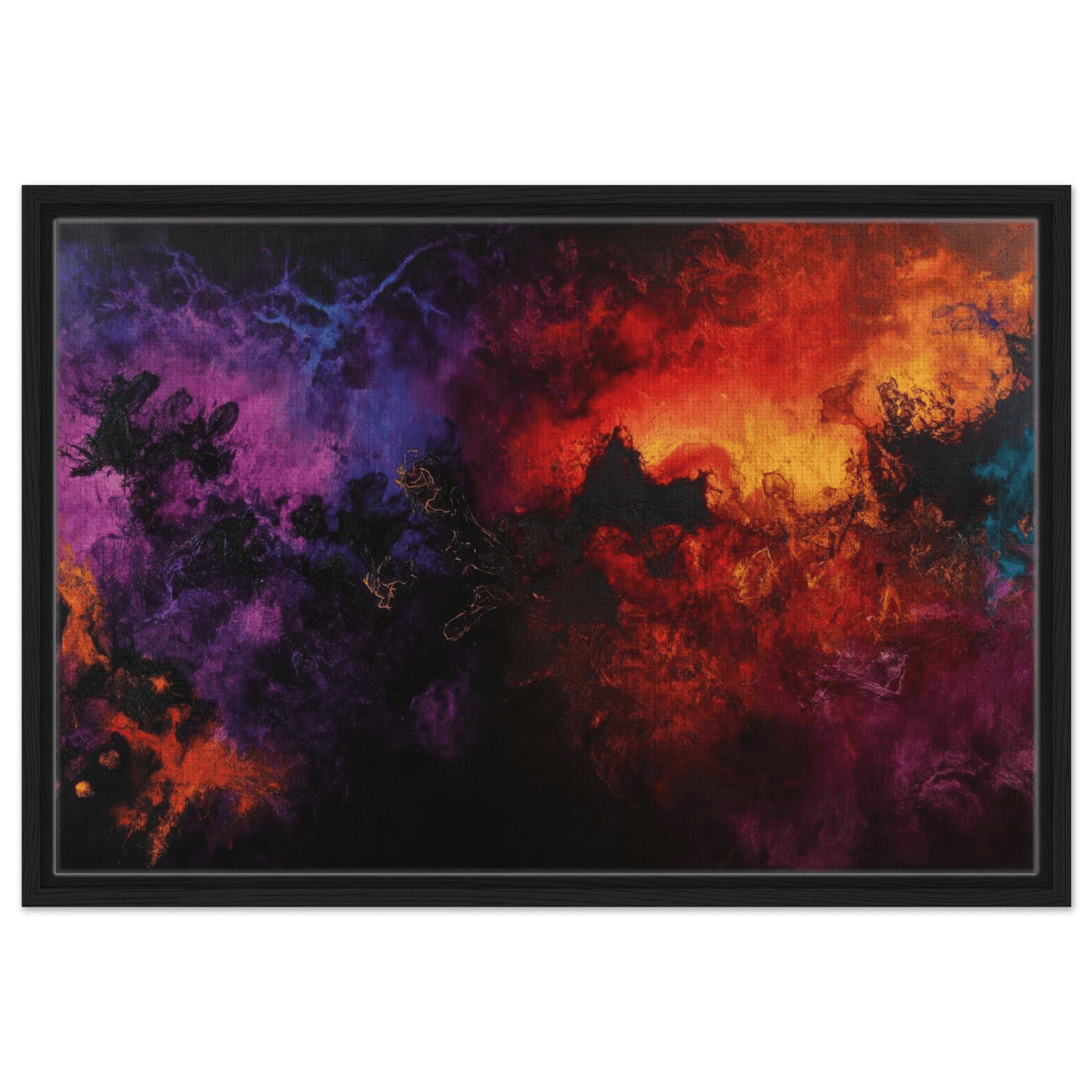 Chromatic Abyss A dark infinite void punctured 3 - Shop Ai Art WebShop - Digital Art online Store