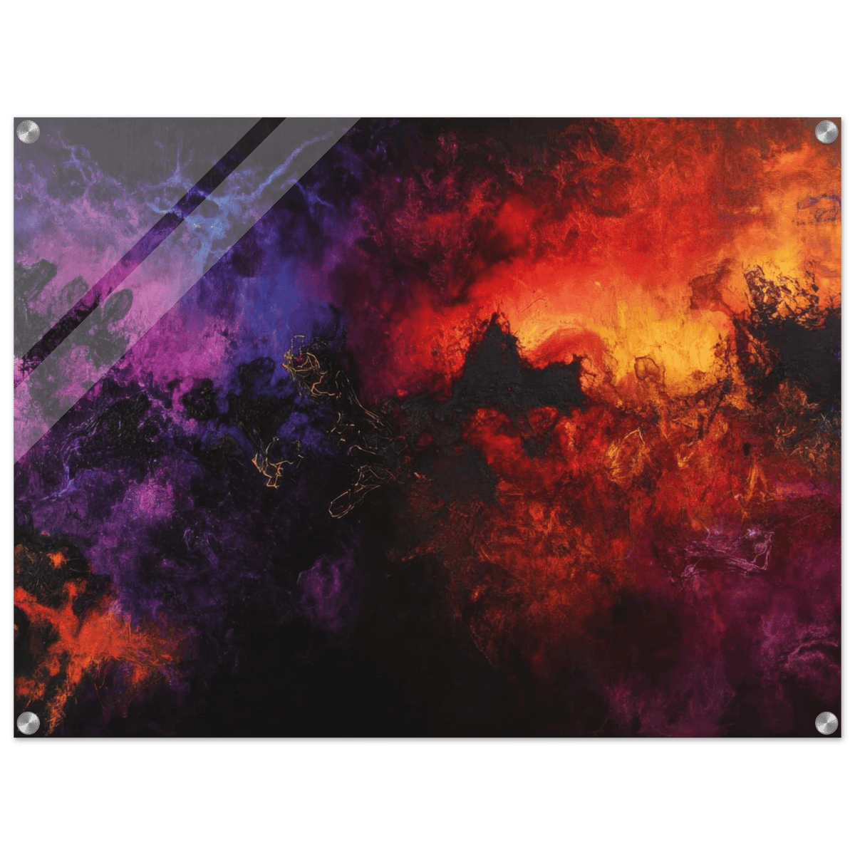 Chromatic Abyss A dark infinite void punctured 3 - Shop Ai Art WebShop - Digital Art online Store