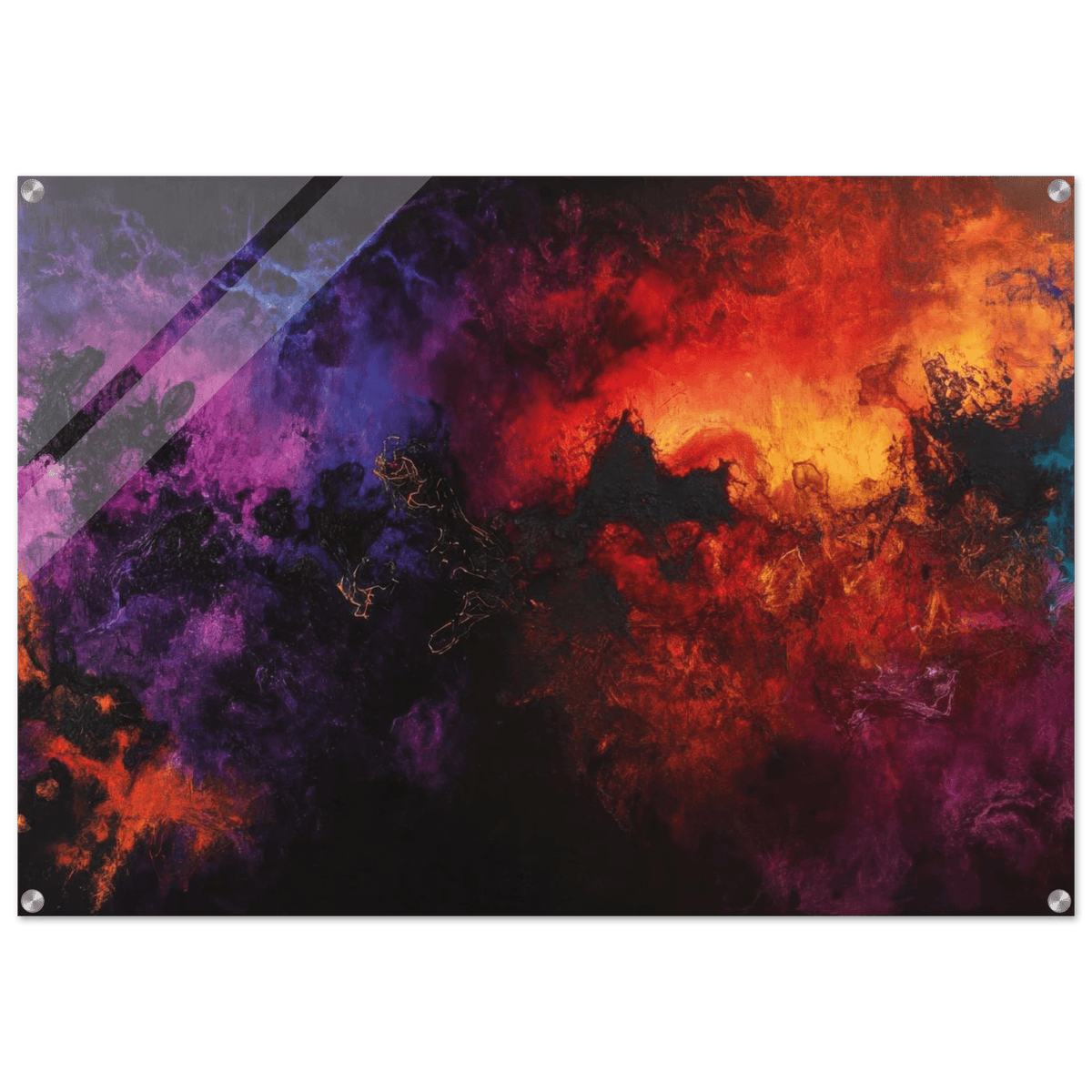 Chromatic Abyss A dark infinite void punctured 3 - Shop Ai Art WebShop - Digital Art online Store