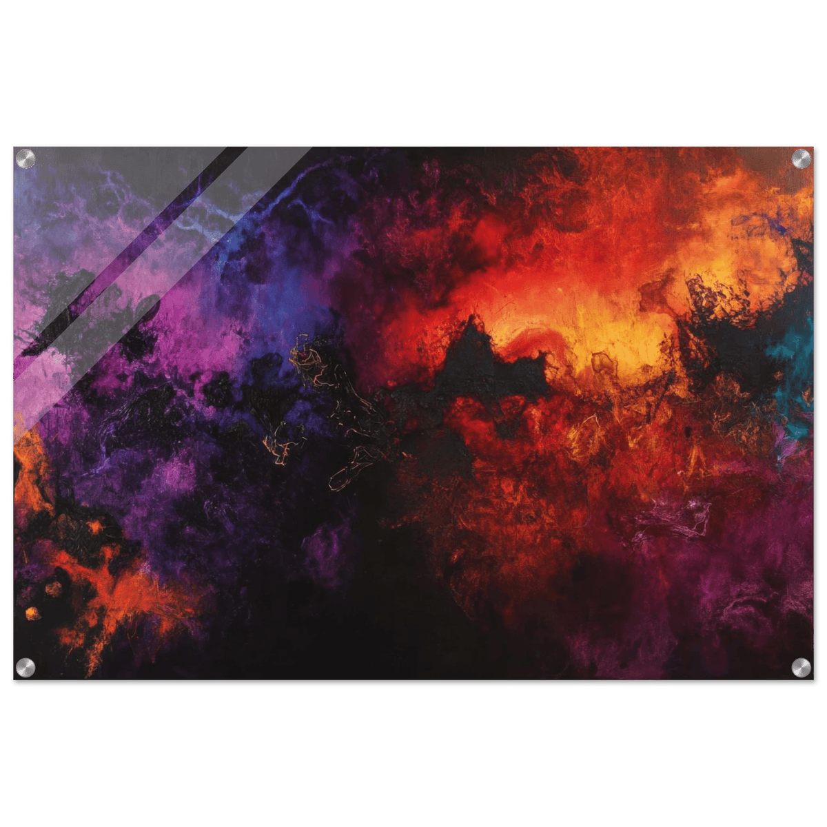 Chromatic Abyss A dark infinite void punctured 3 - Shop Ai Art WebShop - Digital Art online Store