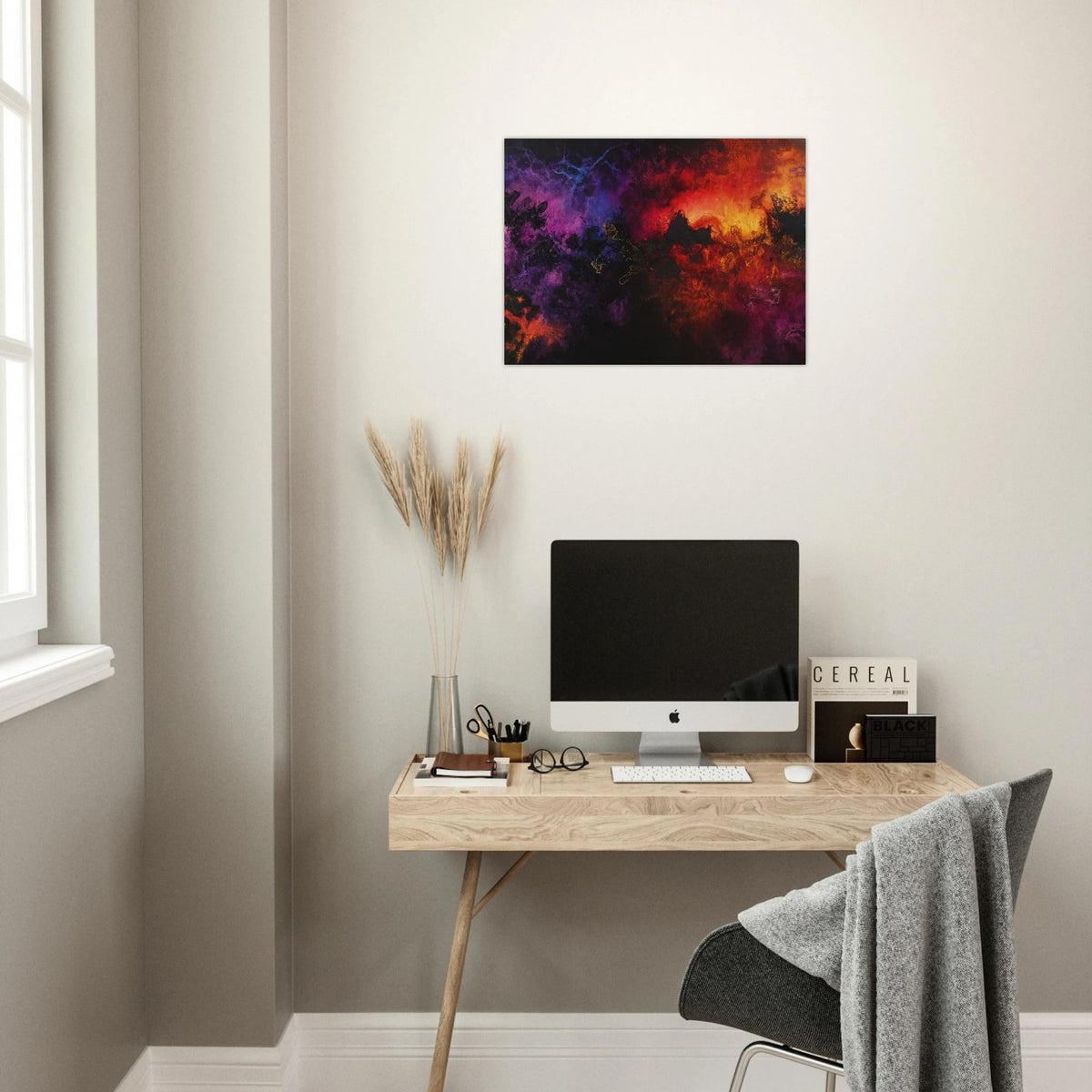 Chromatic Abyss A dark infinite void punctured 3 - Shop Ai Art WebShop - Digital Art online Store