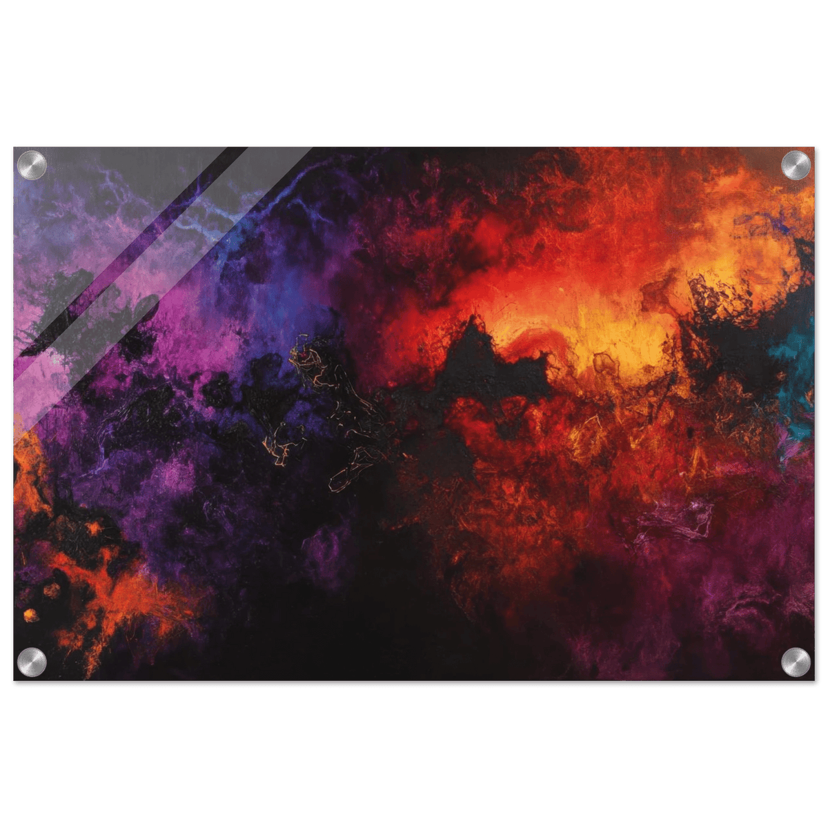 Chromatic Abyss A dark infinite void punctured 3 - Shop Ai Art WebShop - Digital Art online Store