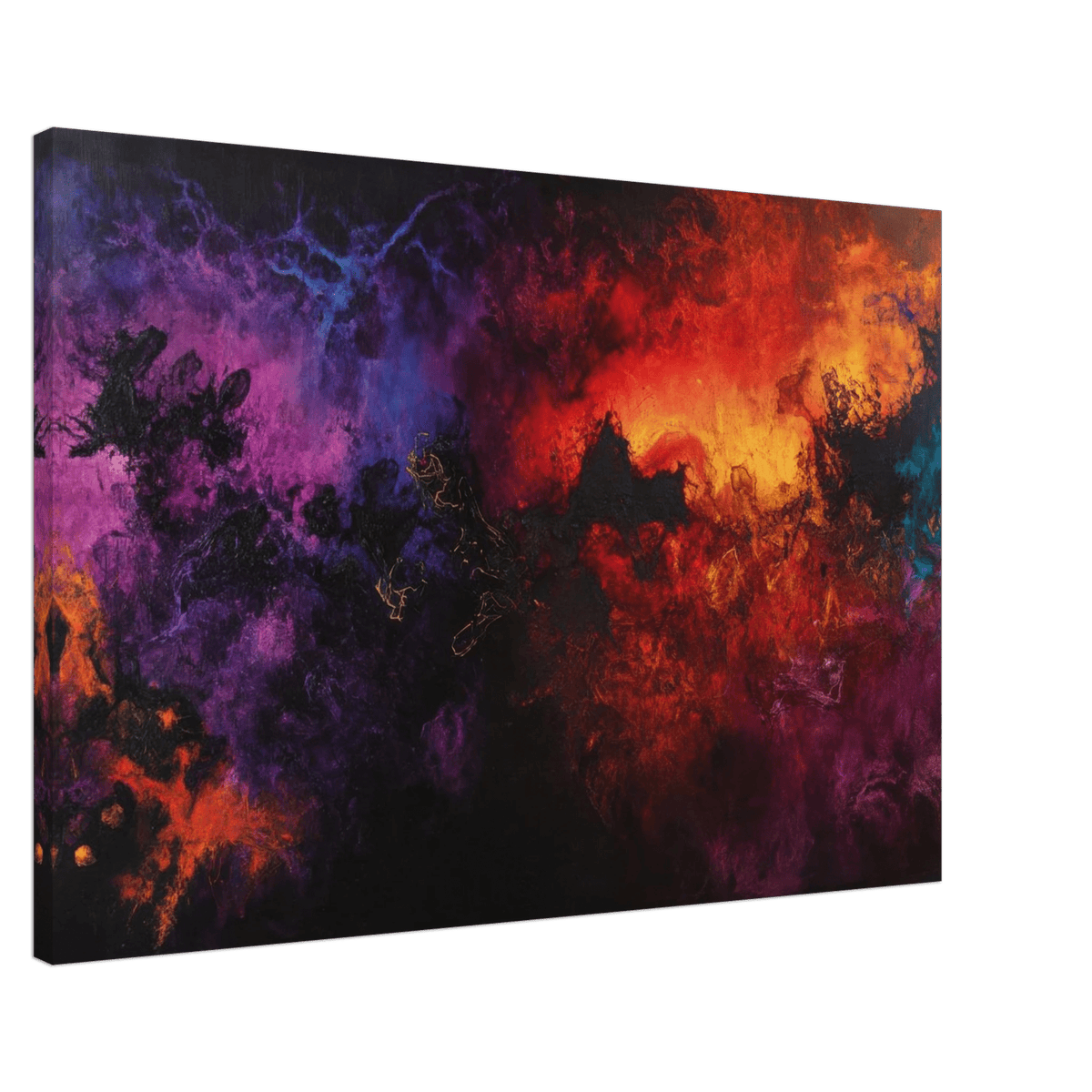 Chromatic Abyss A dark infinite void punctured 3 - Shop Ai Art WebShop - Digital Art online Store