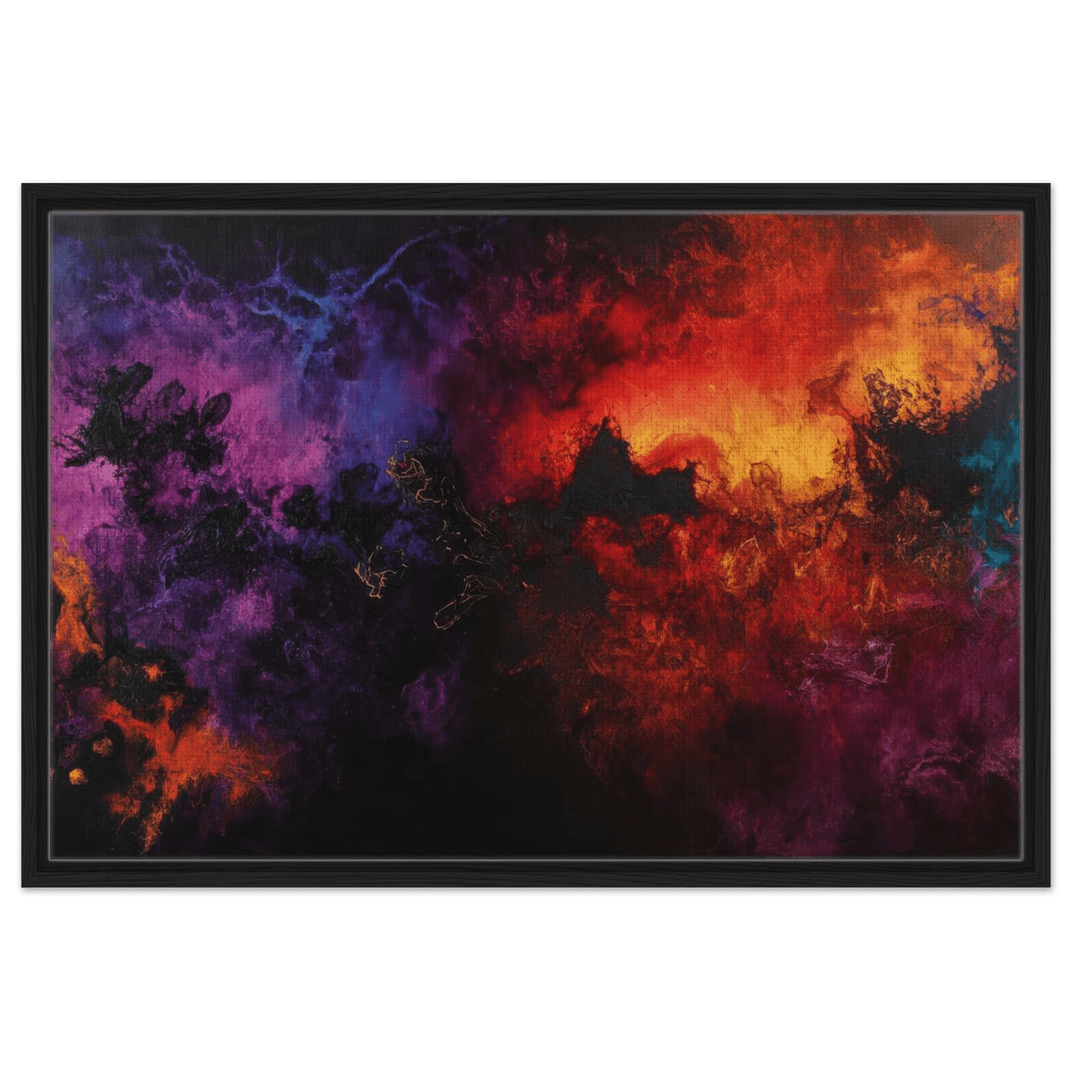 Chromatic Abyss A dark infinite void punctured 3 - Shop Ai Art WebShop - Digital Art online Store