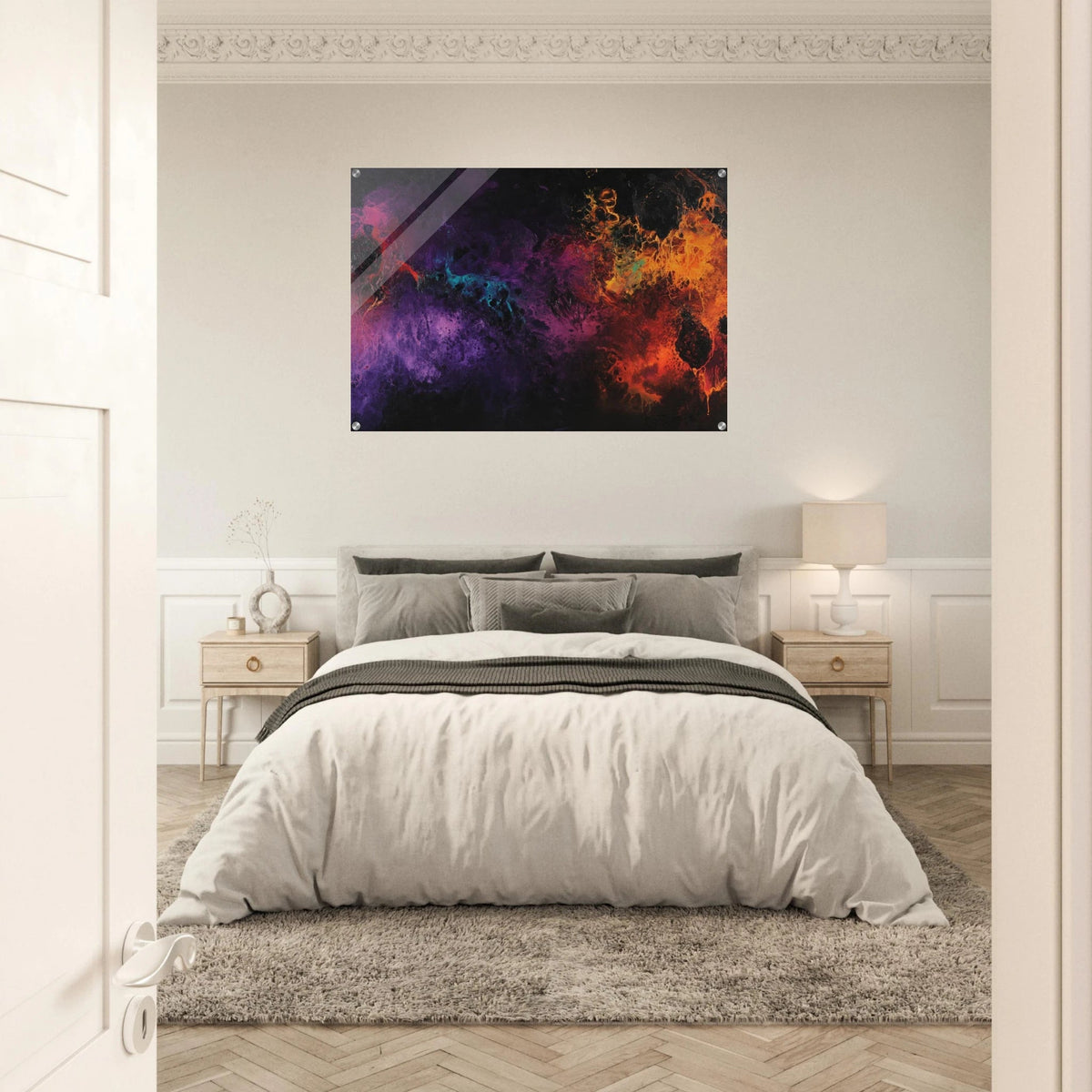 Chromatic Abyss A dark infinite void punctured 4 - Shop Ai Art WebShop - Digital Art online Store