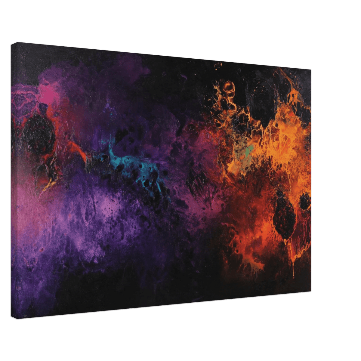 Chromatic Abyss A dark infinite void punctured 4 - Shop Ai Art WebShop - Digital Art online Store