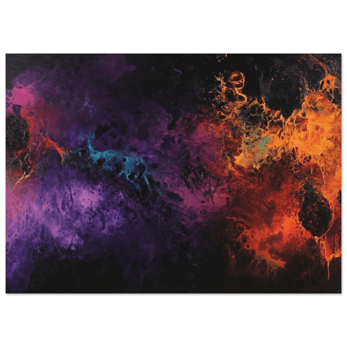 Chromatic Abyss A dark infinite void punctured 4 - Shop Ai Art WebShop - Digital Art online Store