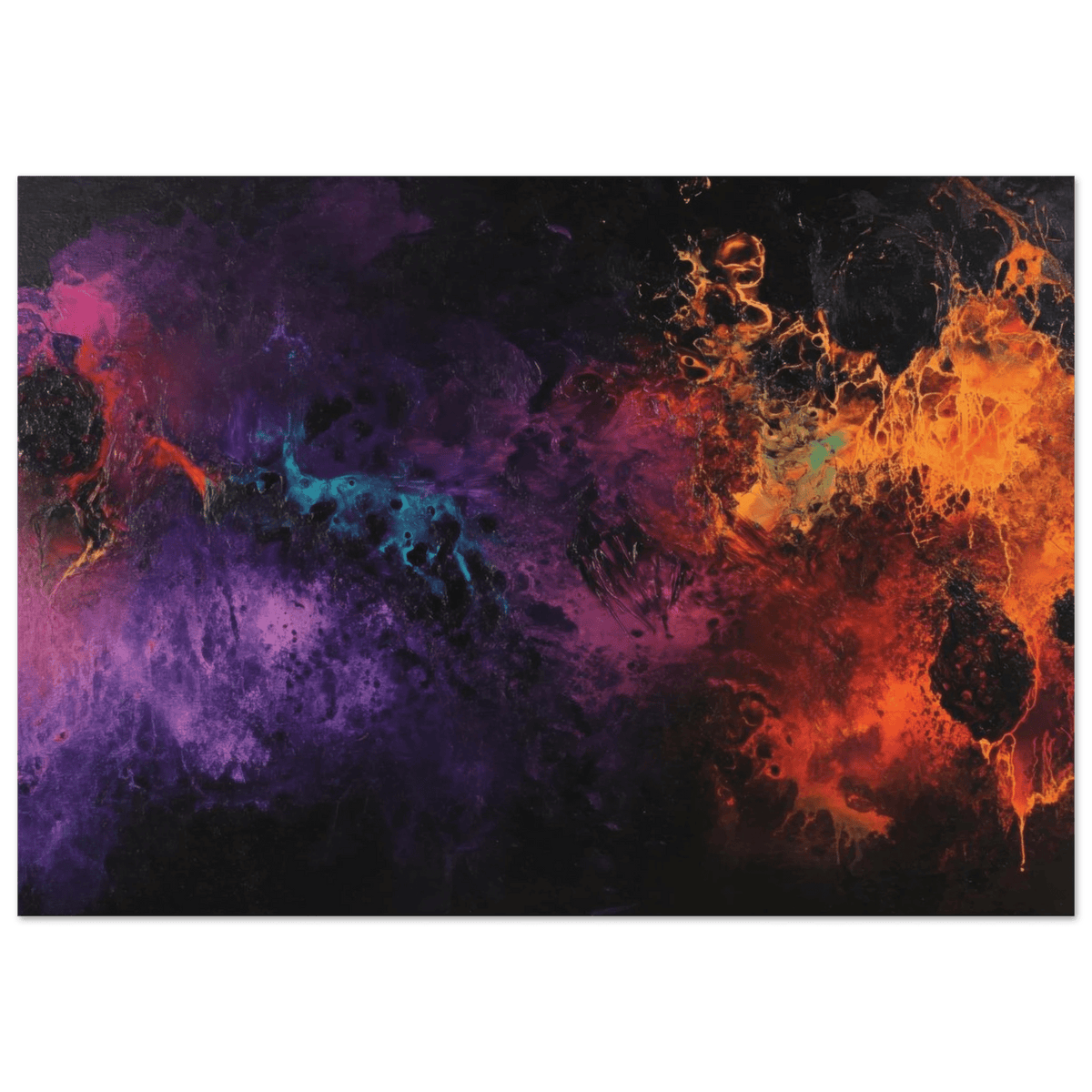 Chromatic Abyss A dark infinite void punctured 4 - Shop Ai Art WebShop - Digital Art online Store