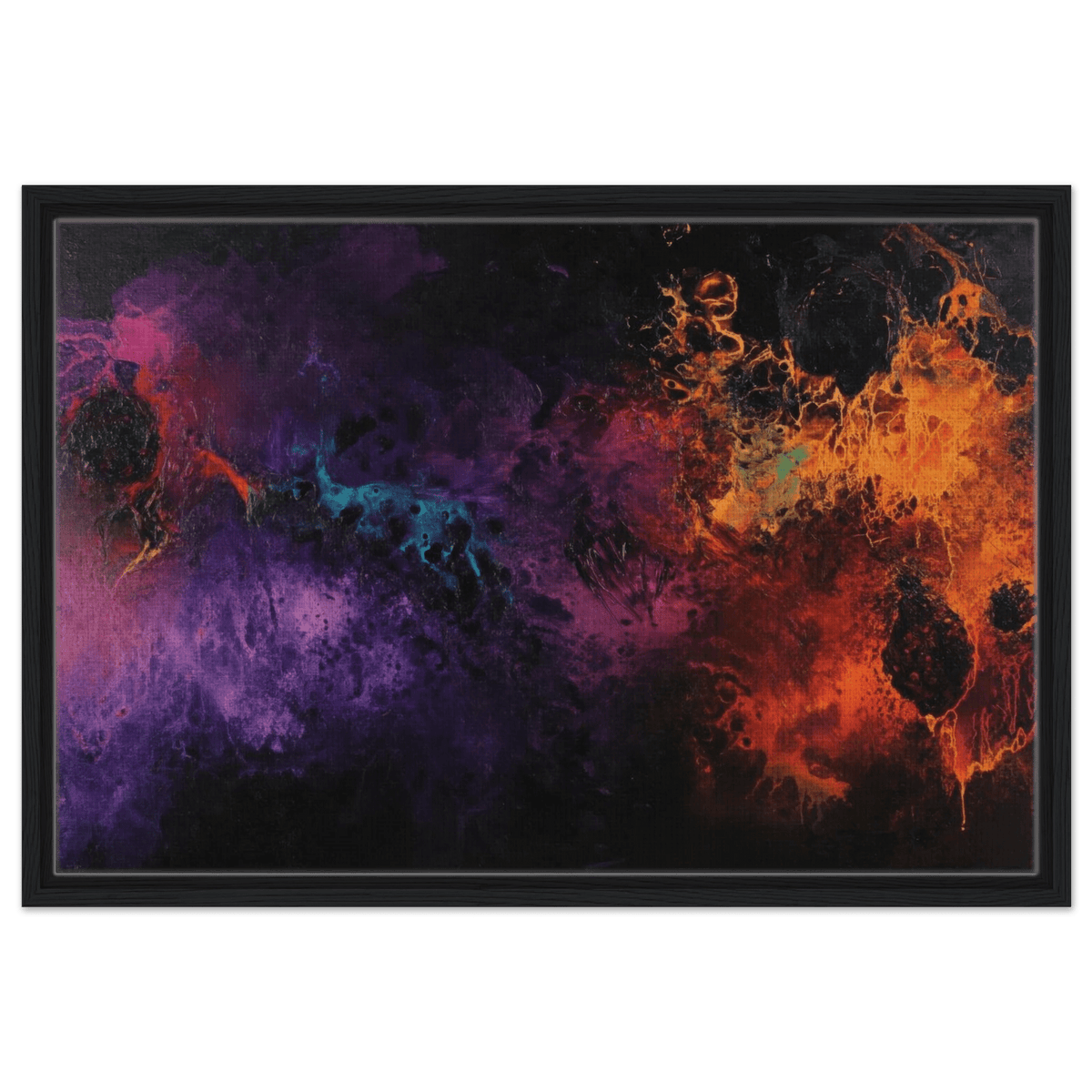 Chromatic Abyss A dark infinite void punctured 4 - Shop Ai Art WebShop - Digital Art online Store