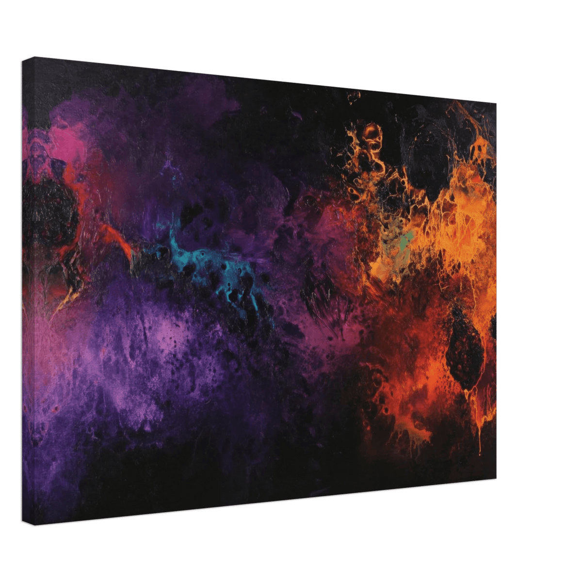 Chromatic Abyss A dark infinite void punctured 4 - Shop Ai Art WebShop - Digital Art online Store