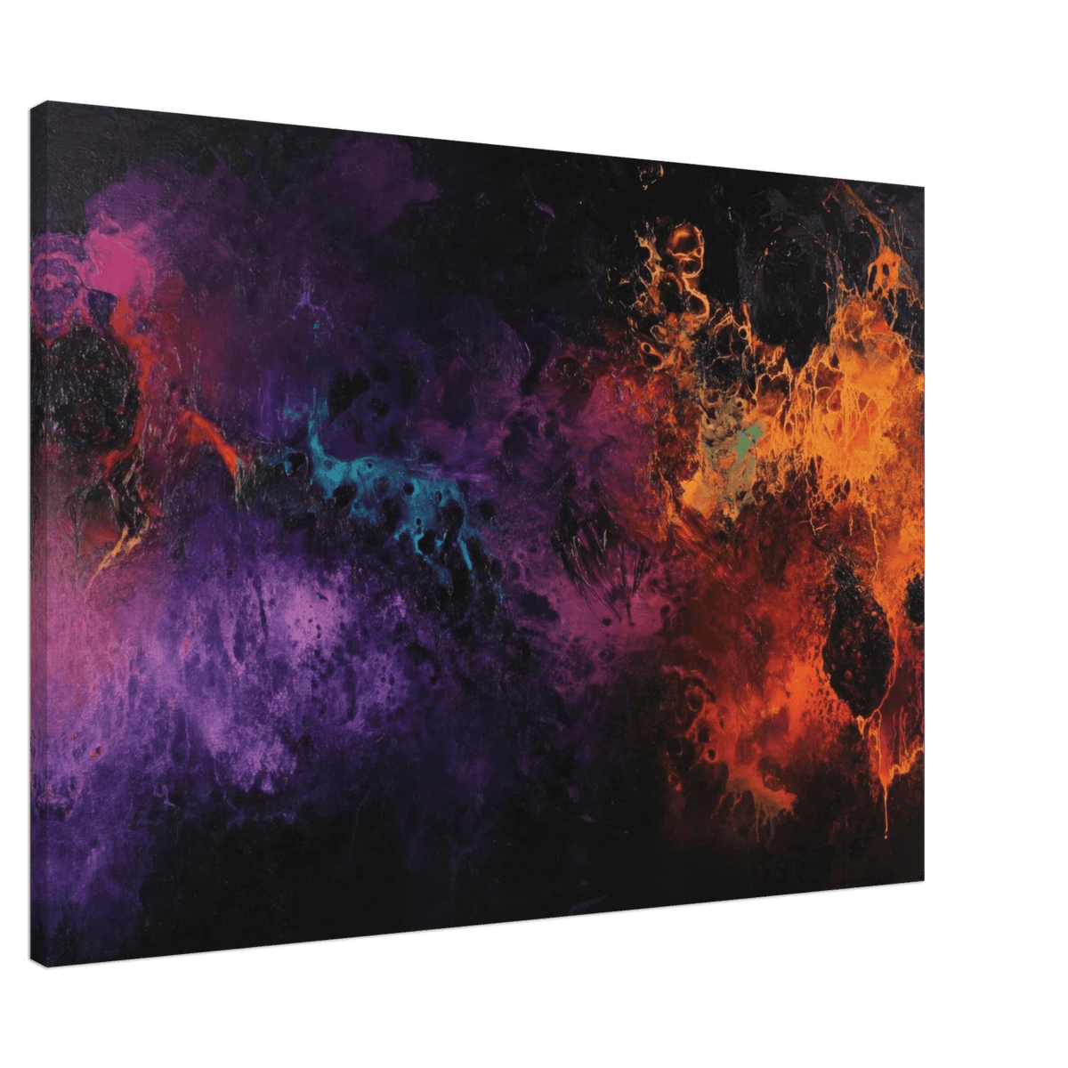 Chromatic Abyss A dark infinite void punctured 4 - Shop Ai Art WebShop - Digital Art online Store