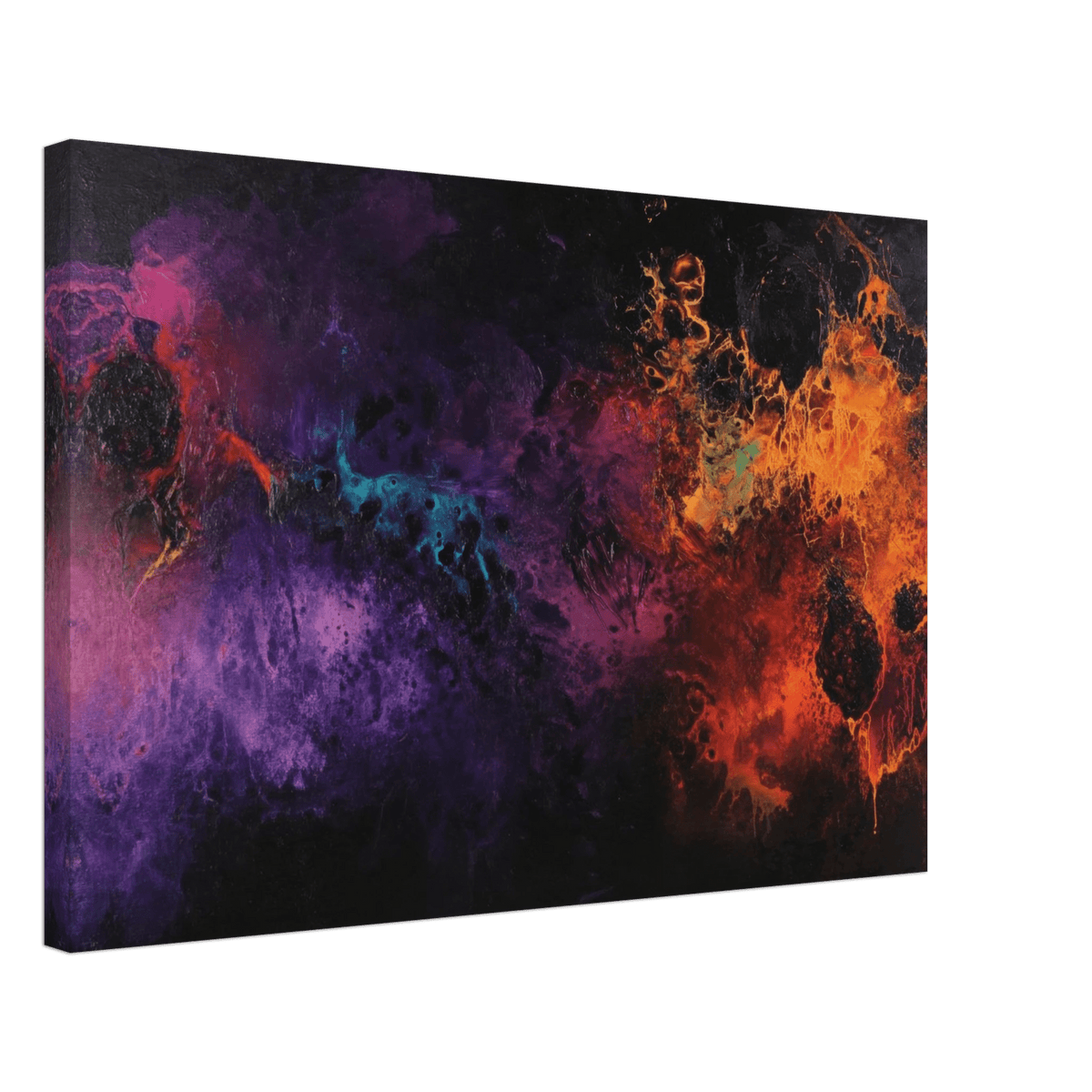 Chromatic Abyss A dark infinite void punctured 4 - Shop Ai Art WebShop - Digital Art online Store
