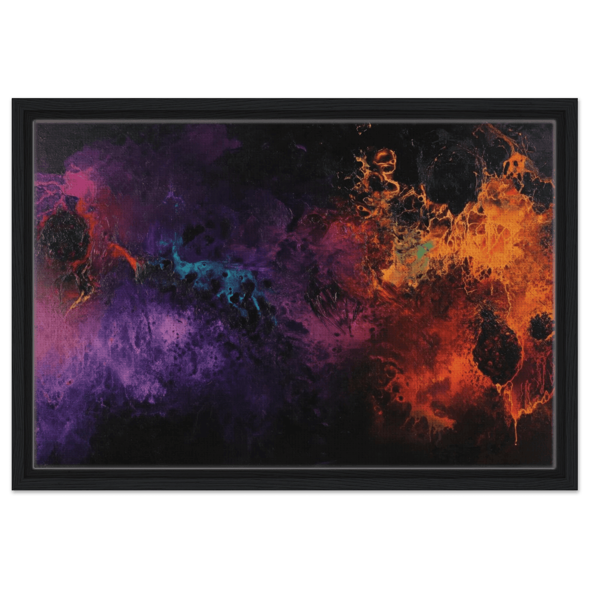 Chromatic Abyss A dark infinite void punctured 4 - Shop Ai Art WebShop - Digital Art online Store