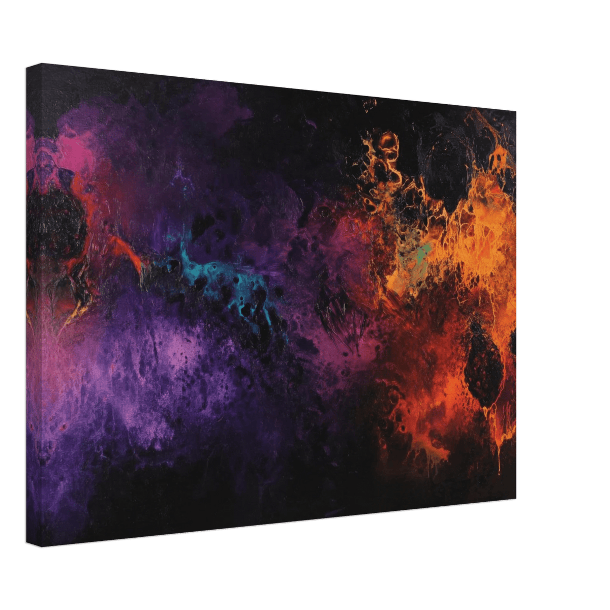 Chromatic Abyss A dark infinite void punctured 4 - Shop Ai Art WebShop - Digital Art online Store