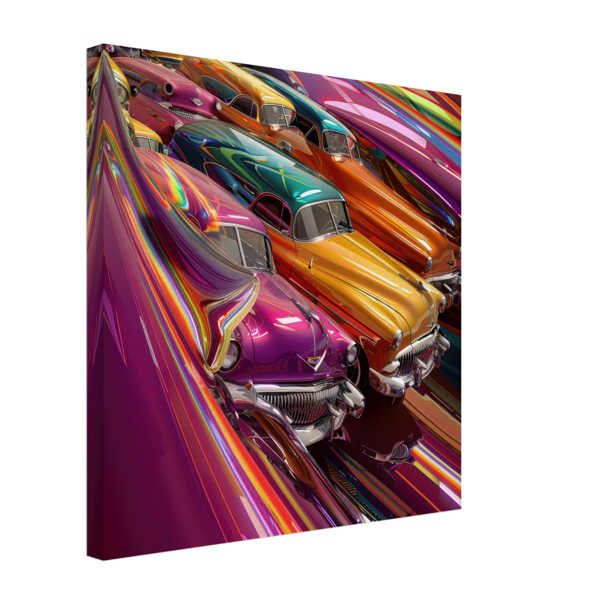 Classic Cars Art - Shop Ai Art WebShop - Digital Art online Store