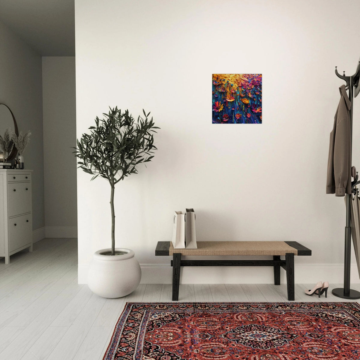 Colorful Flower Art 2 - Shop Ai Art WebShop - Digital Art online Store