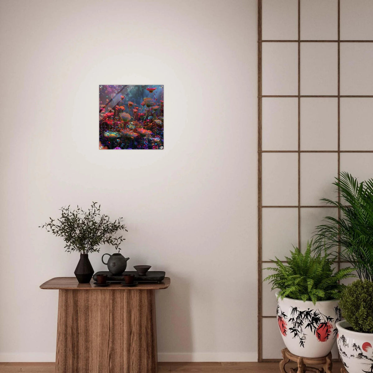 Colorfull Flower Art 13 - Shop Ai Art WebShop - Digital Art online Store