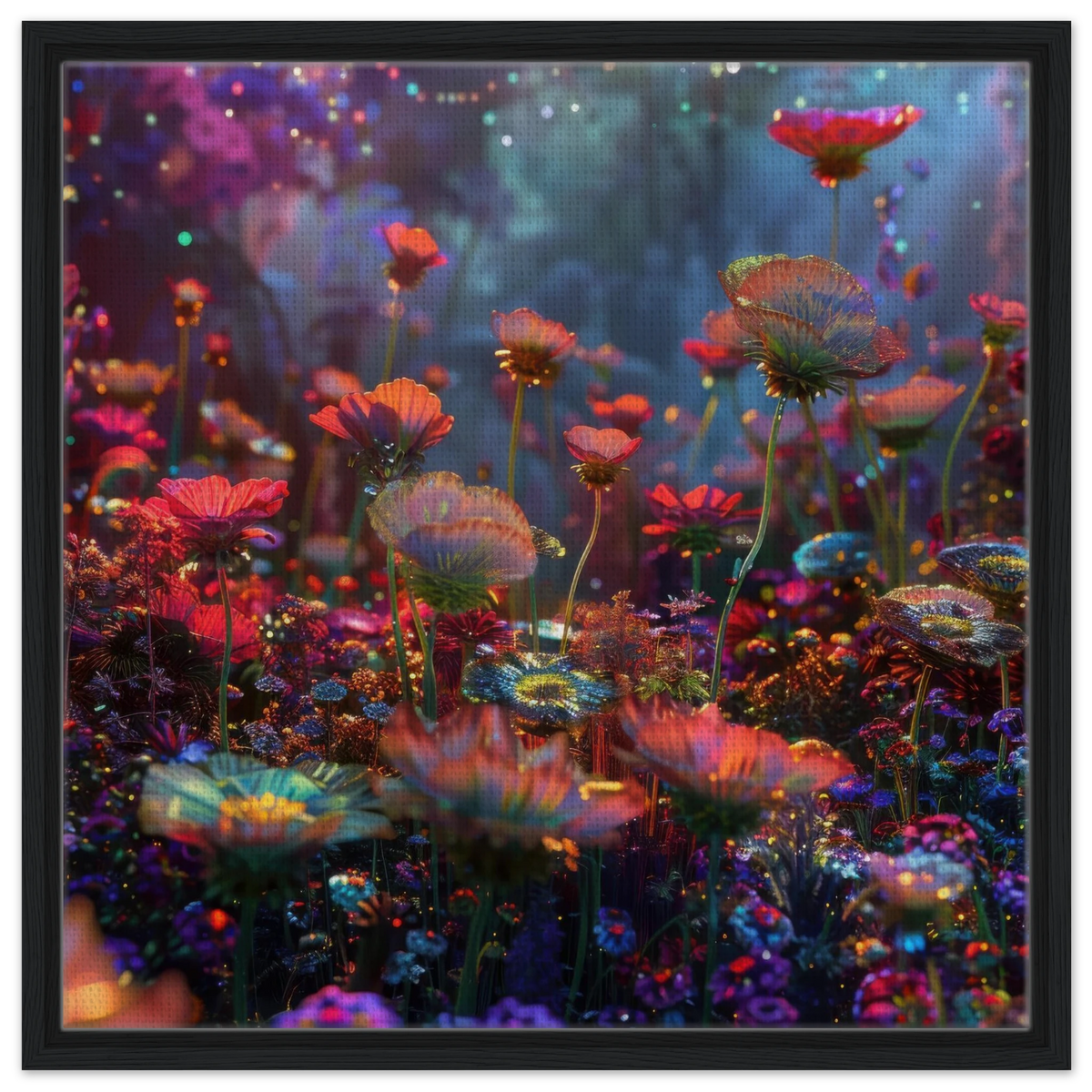 Colorfull Flower Art 13 - Shop Ai Art WebShop - Digital Art online Store