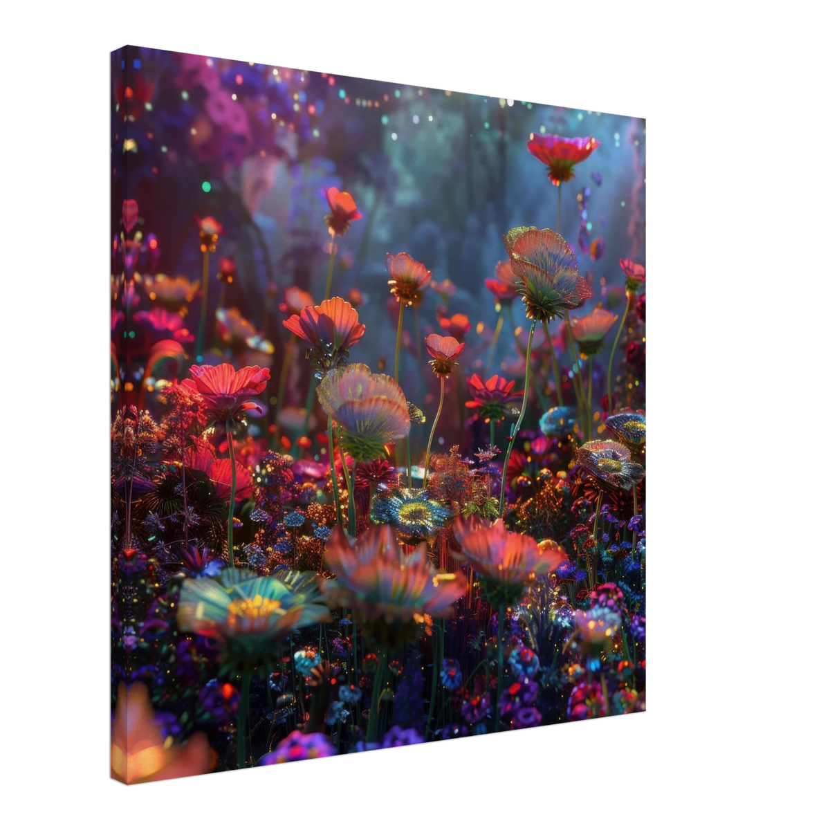 Colorfull Flower Art 13 - Shop Ai Art WebShop - Digital Art online Store