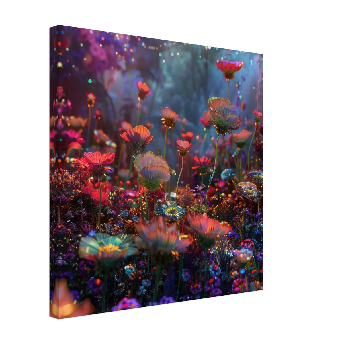 Colorfull Flower Art 13 - Shop Ai Art WebShop - Digital Art online Store