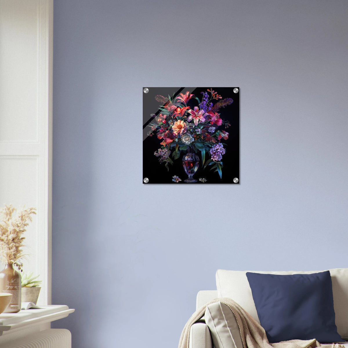 Colorfull Flower Art 14 - Shop Ai Art WebShop - Digital Art online Store