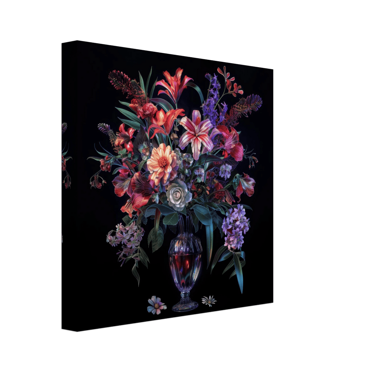 Colorfull Flower Art 14 - Shop Ai Art WebShop - Digital Art online Store