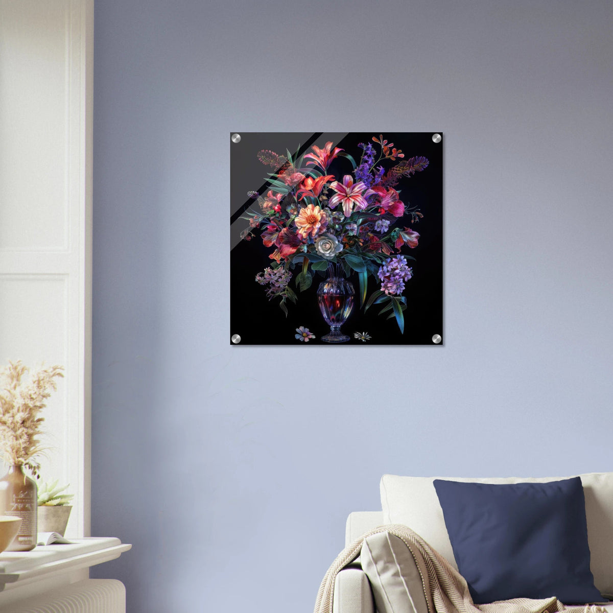 Colorfull Flower Art 14 - Shop Ai Art WebShop - Digital Art online Store