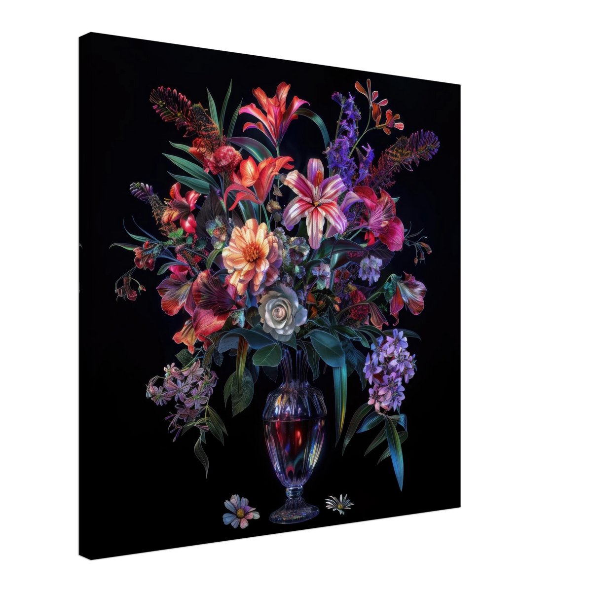Colorfull Flower Art 14 - Shop Ai Art WebShop - Digital Art online Store