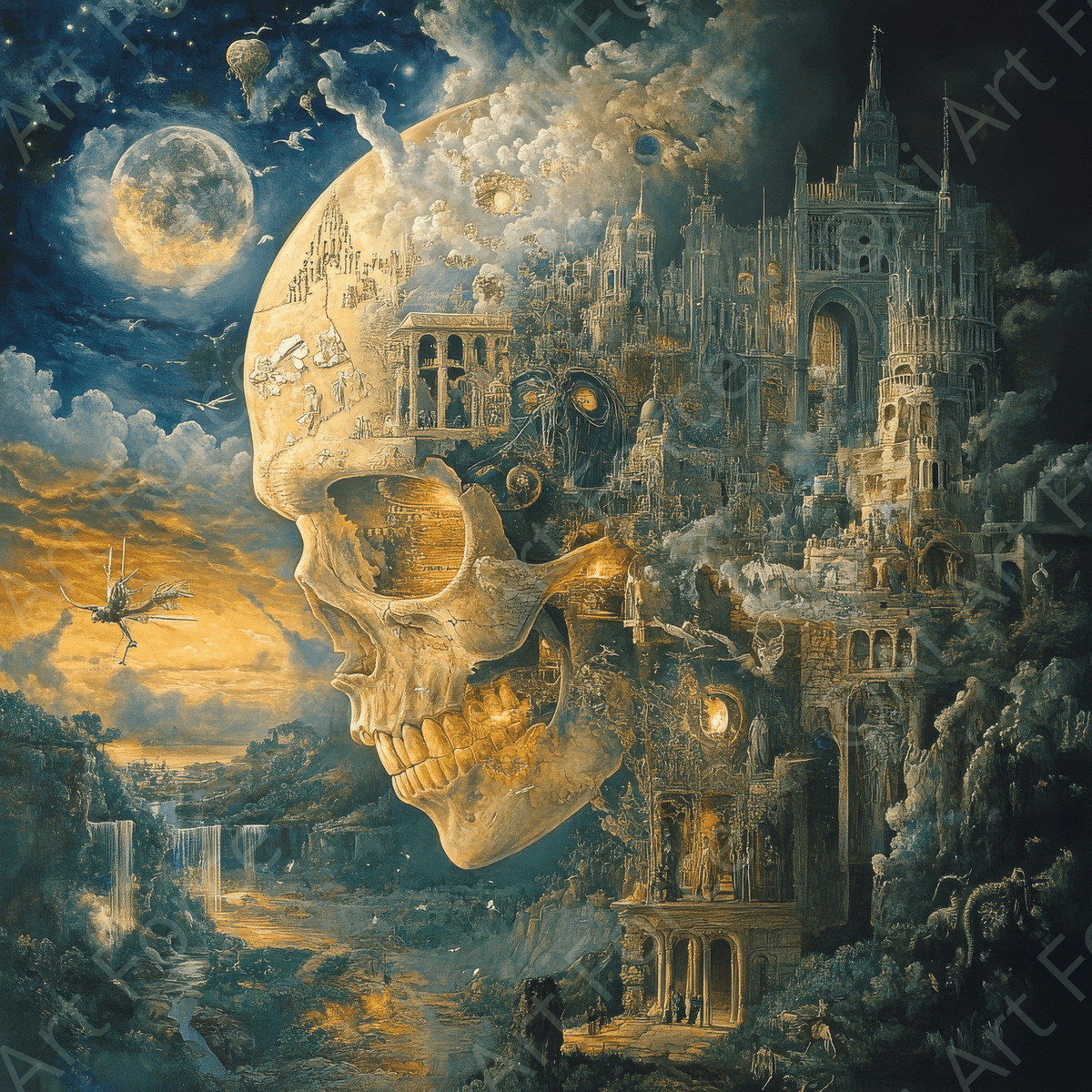 Death and the Afterlife A Spiritual World After Life 3 - Shop Ai Art WebShop - Digital Art online Store