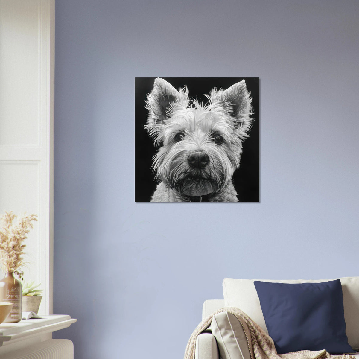 Dogs Westie Art - Shop Ai Art WebShop - Digital Art online Store