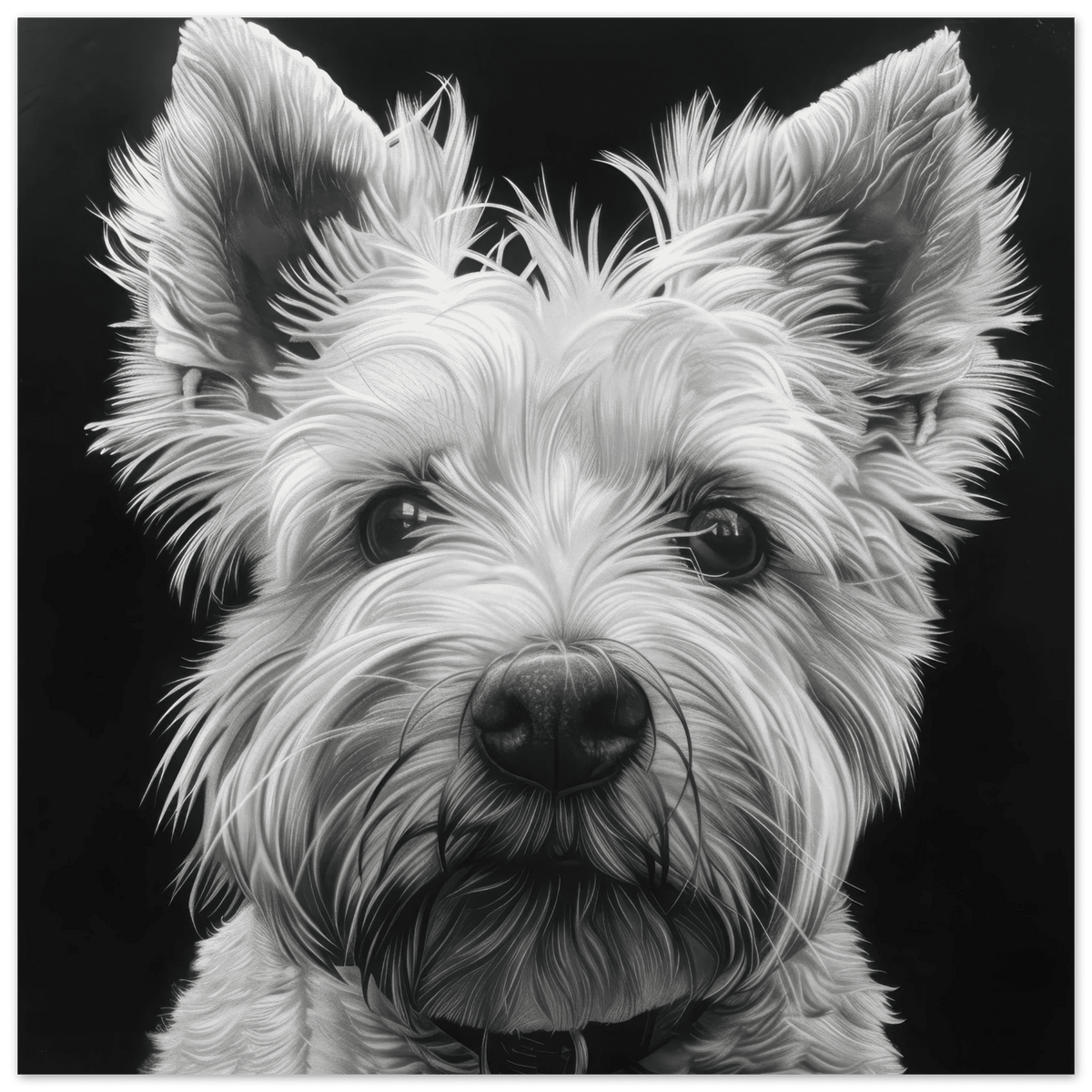 Dogs Westie Art - Shop Ai Art WebShop - Digital Art online Store