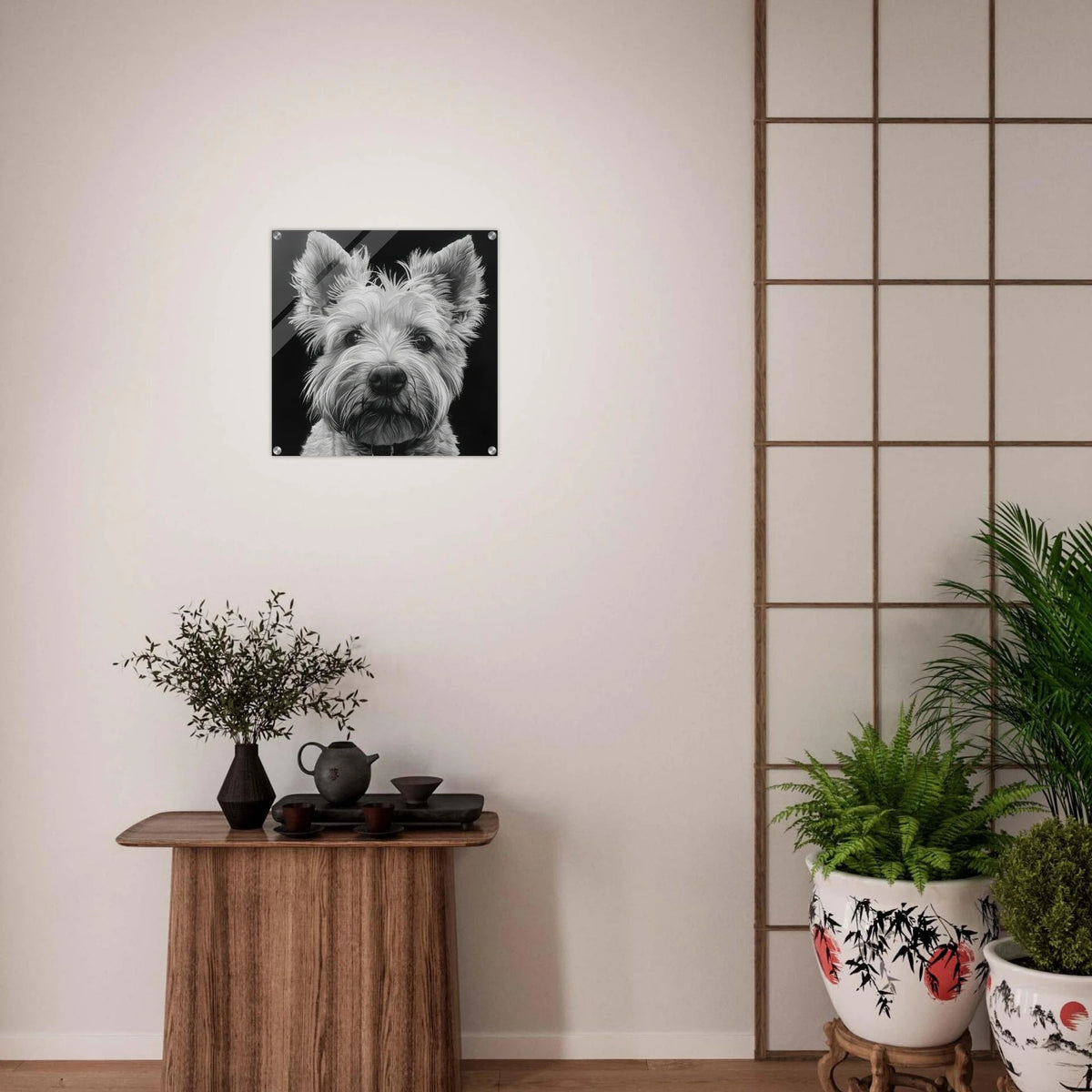 Dogs Westie Art - Shop Ai Art WebShop - Digital Art online Store