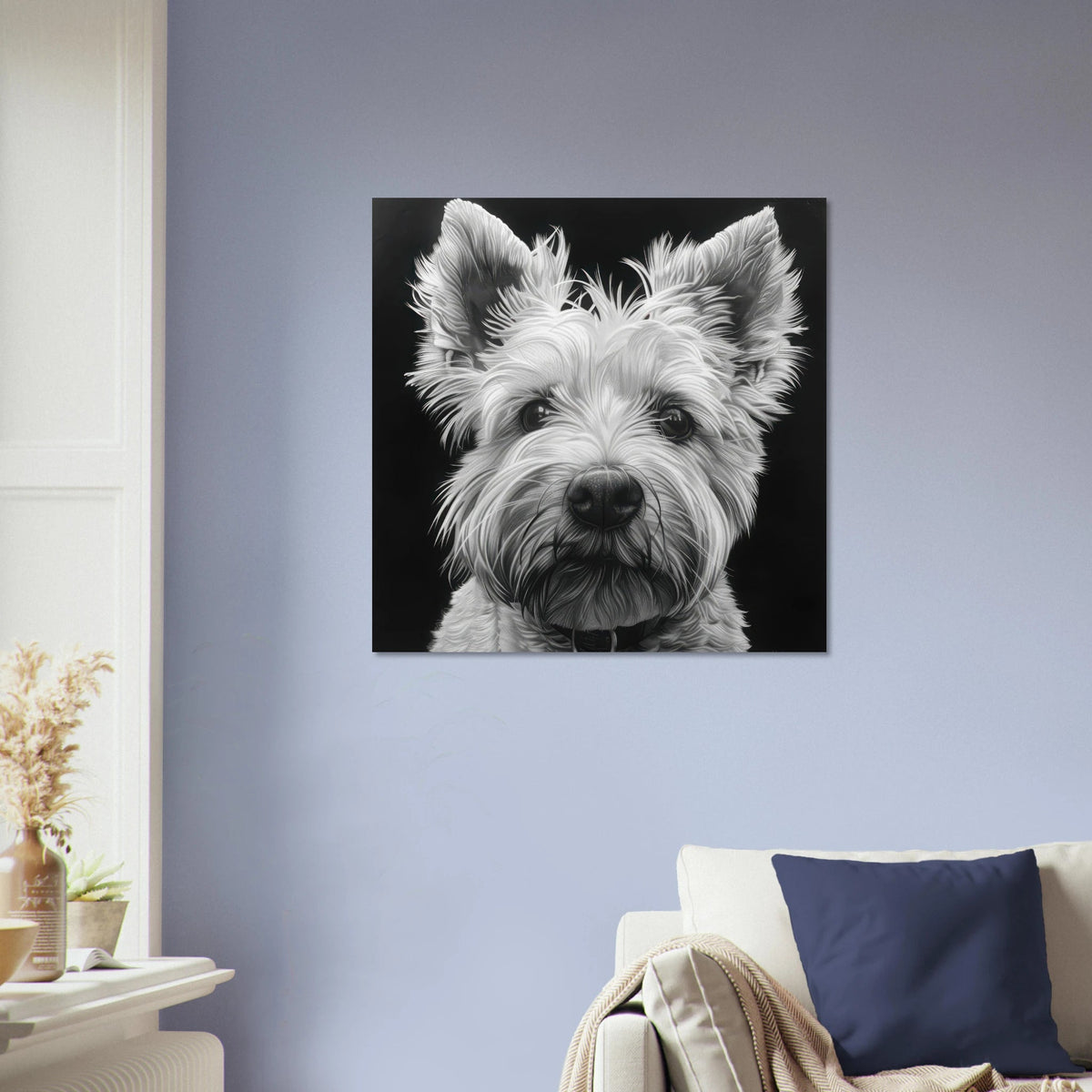 Dogs Westie Art - Shop Ai Art WebShop - Digital Art online Store