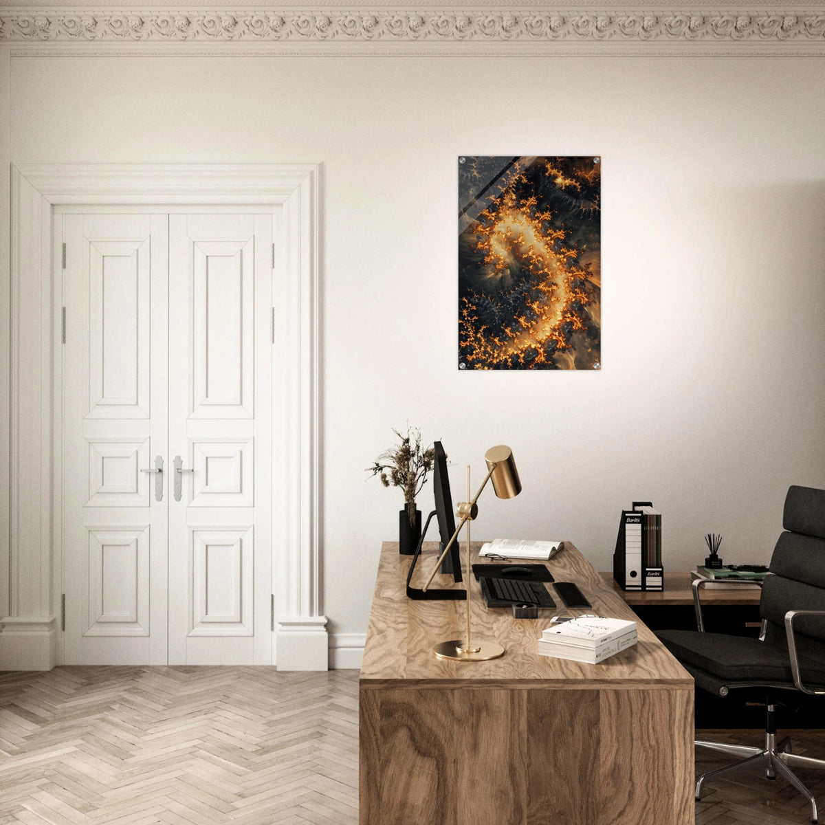 Ember Genesis A volatile burst of molten gold 3 - Shop Ai Art WebShop - Digital Art online Store