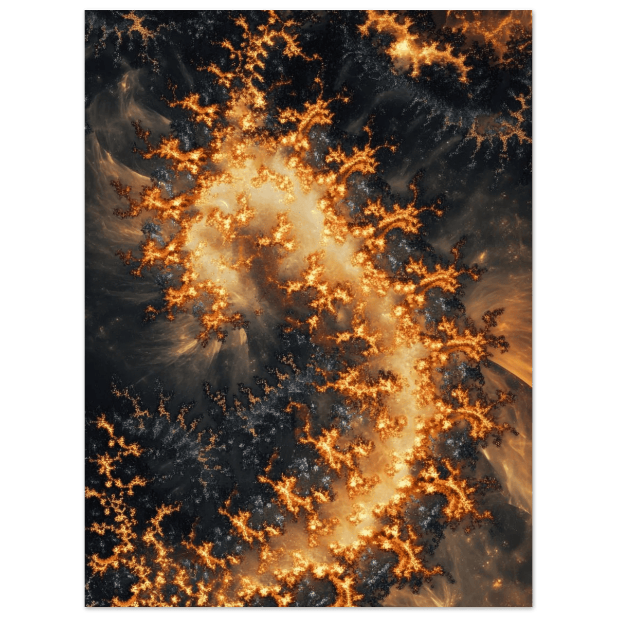 Ember Genesis A volatile burst of molten gold 3 - Shop Ai Art WebShop - Digital Art online Store