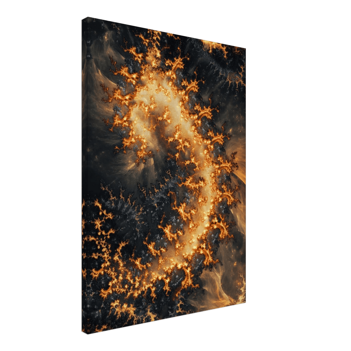 Ember Genesis A volatile burst of molten gold 3 - Shop Ai Art WebShop - Digital Art online Store