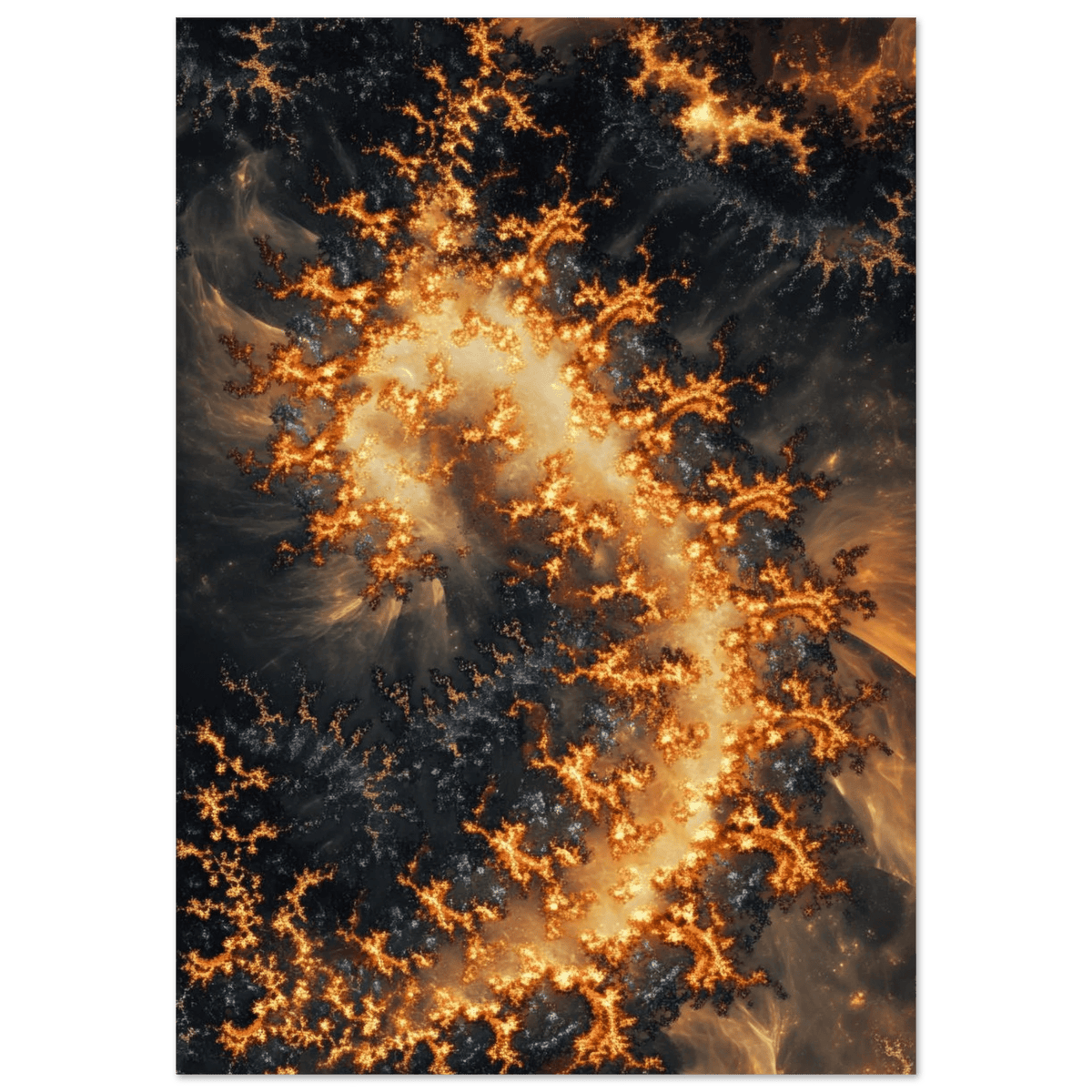 Ember Genesis A volatile burst of molten gold 3 - Shop Ai Art WebShop - Digital Art online Store