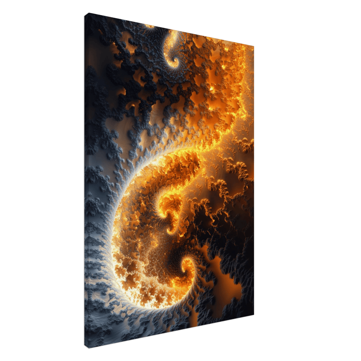 Ember Genesis A volatile burst of molten gold 5 - Shop Ai Art WebShop - Digital Art online Store