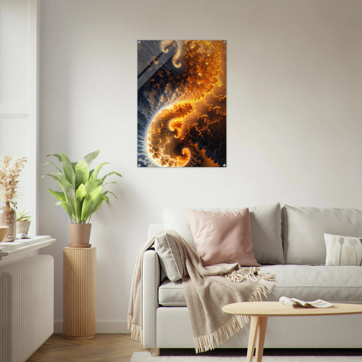 Ember Genesis A volatile burst of molten gold 5 - Shop Ai Art WebShop - Digital Art online Store