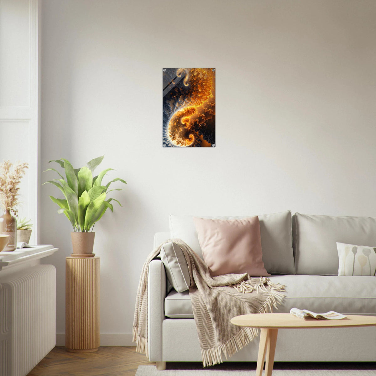 Ember Genesis A volatile burst of molten gold 5 - Shop Ai Art WebShop - Digital Art online Store