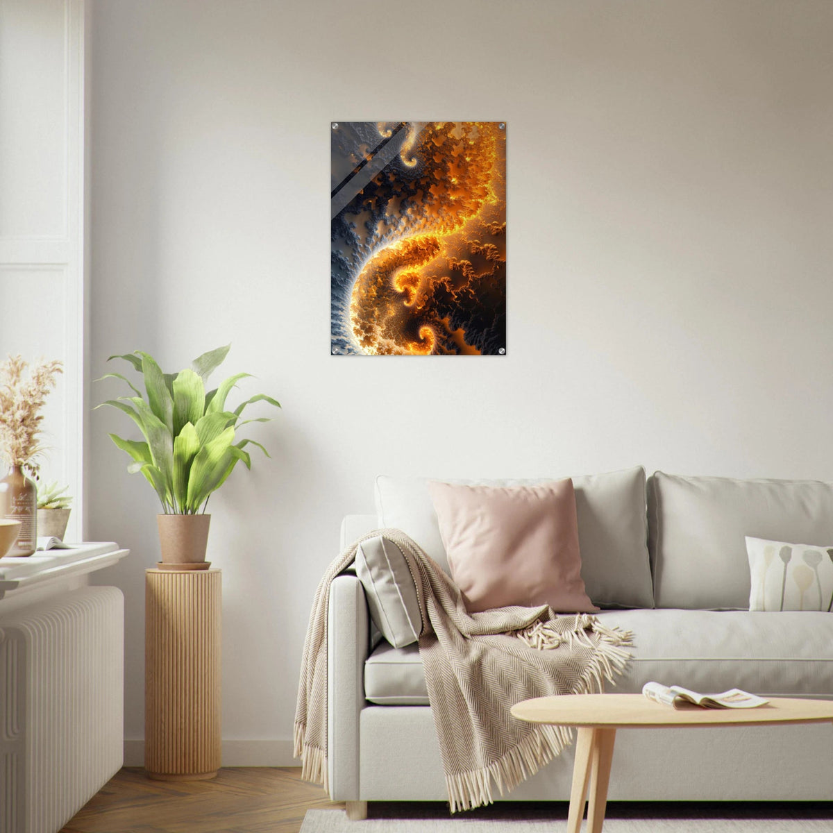 Ember Genesis A volatile burst of molten gold 5 - Shop Ai Art WebShop - Digital Art online Store