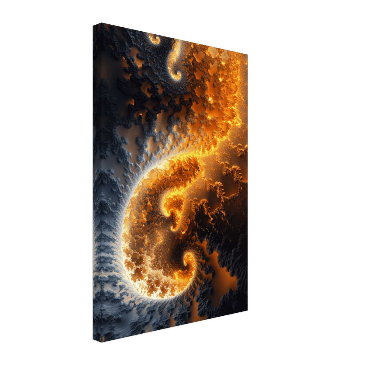 Ember Genesis A volatile burst of molten gold 5 - Shop Ai Art WebShop - Digital Art online Store