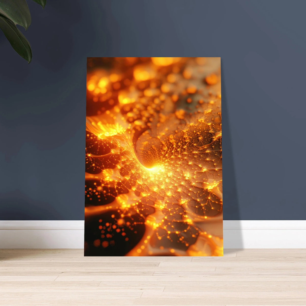 Ember Genesis A volatile burst of molten gold 6 - Shop Ai Art WebShop - Digital Art online Store