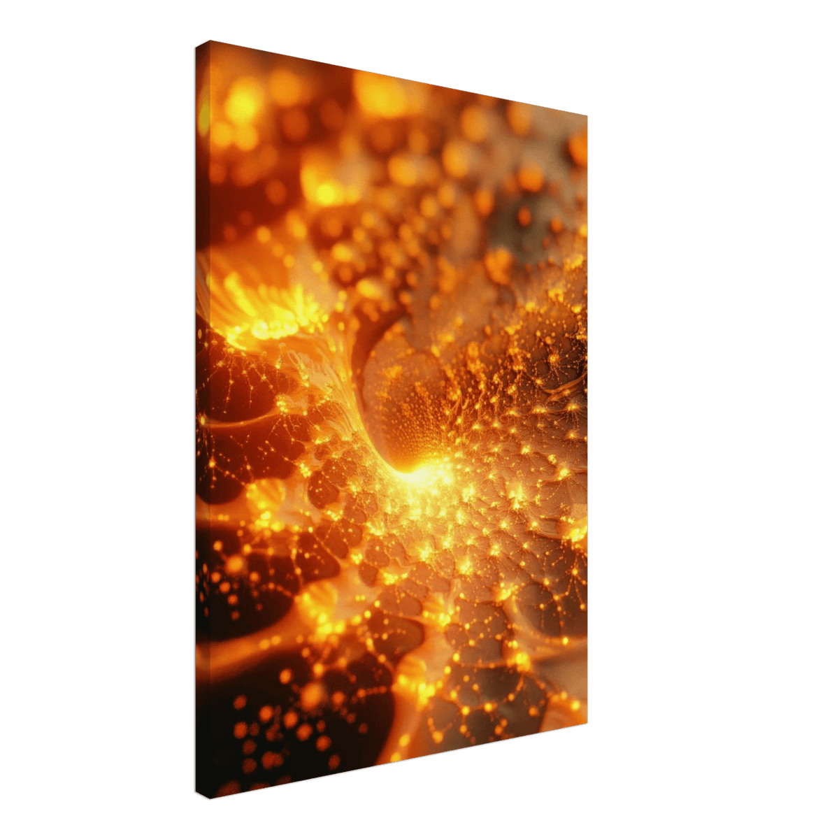 Ember Genesis A volatile burst of molten gold 6 - Shop Ai Art WebShop - Digital Art online Store