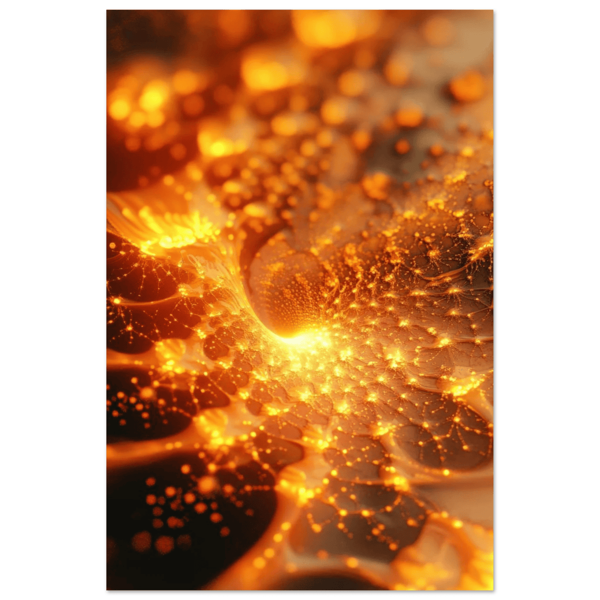 Ember Genesis A volatile burst of molten gold 6 - Shop Ai Art WebShop - Digital Art online Store
